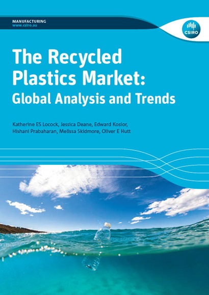 An image of the cover of the The Recycled Plastics Market: Global Analysis and Trends report