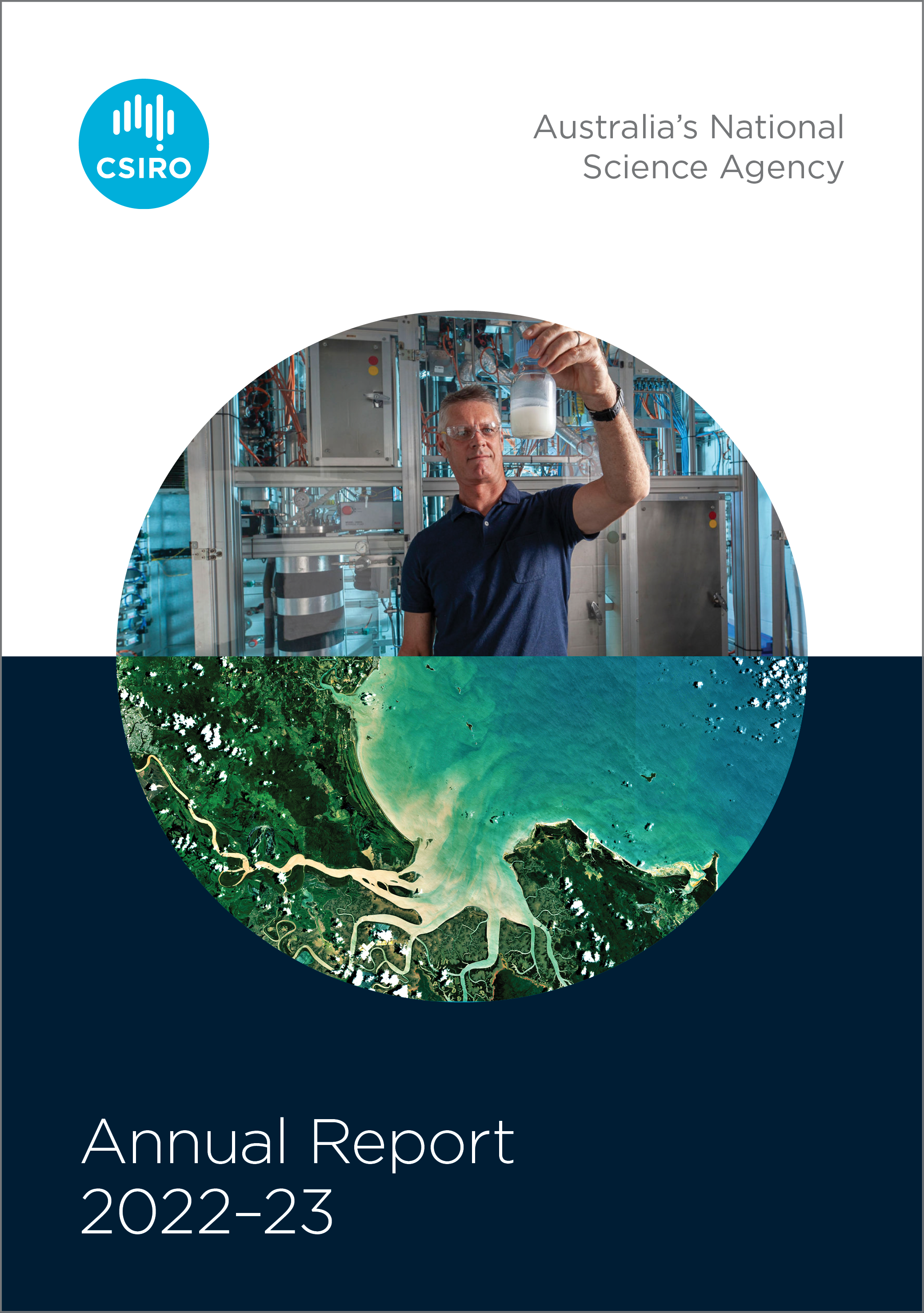 CSIRO annual report cover