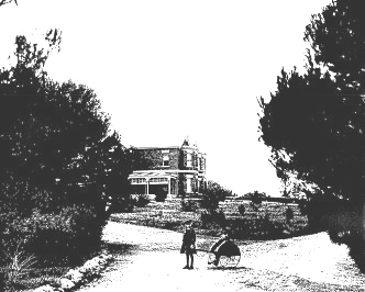Image of gungahlin homestead from carriage loop c1890