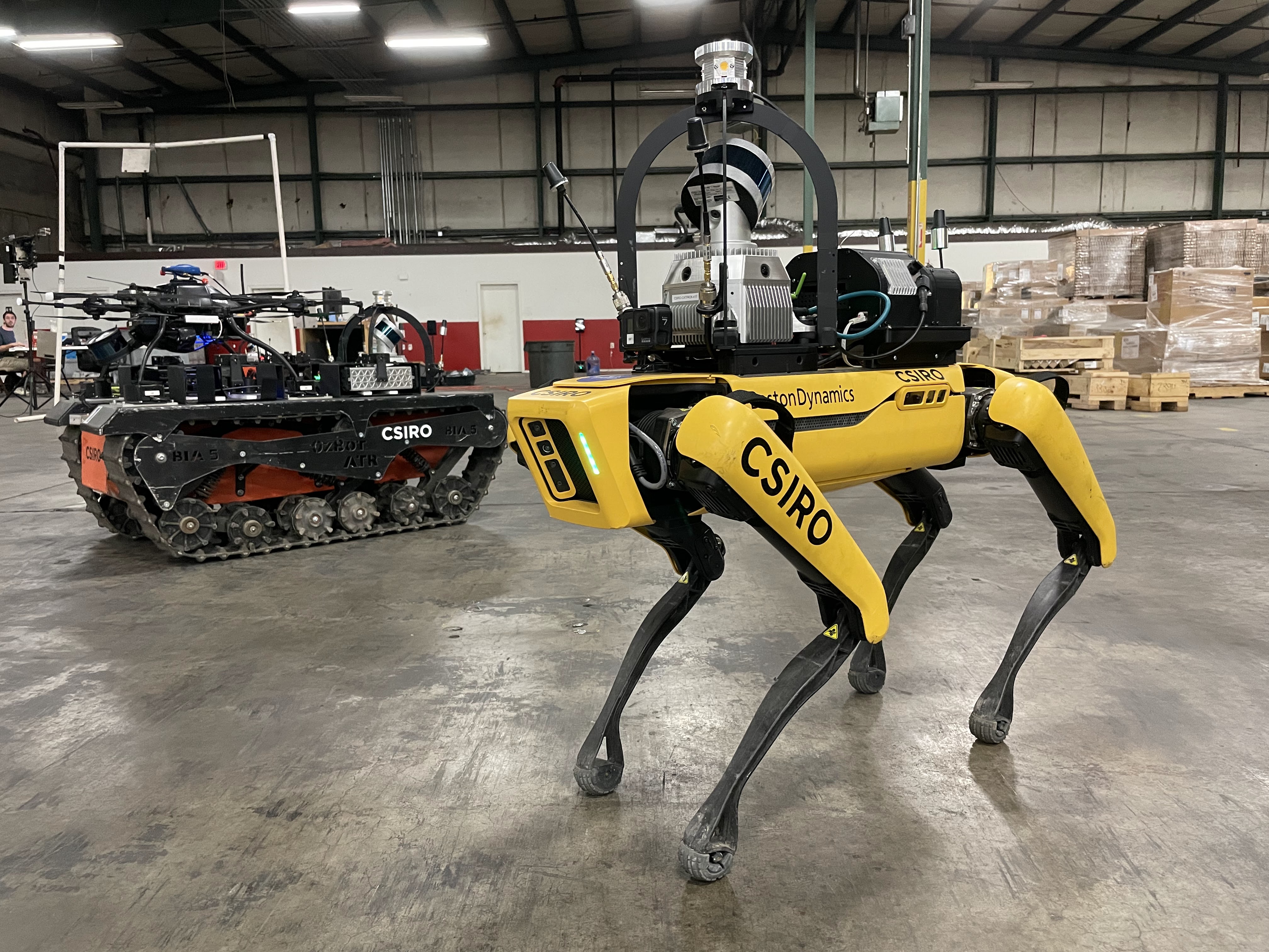 Boston dynamics robot dog