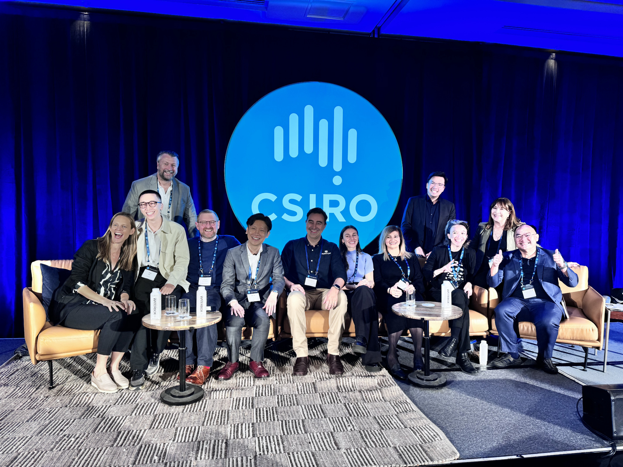 People on CSIRO stage