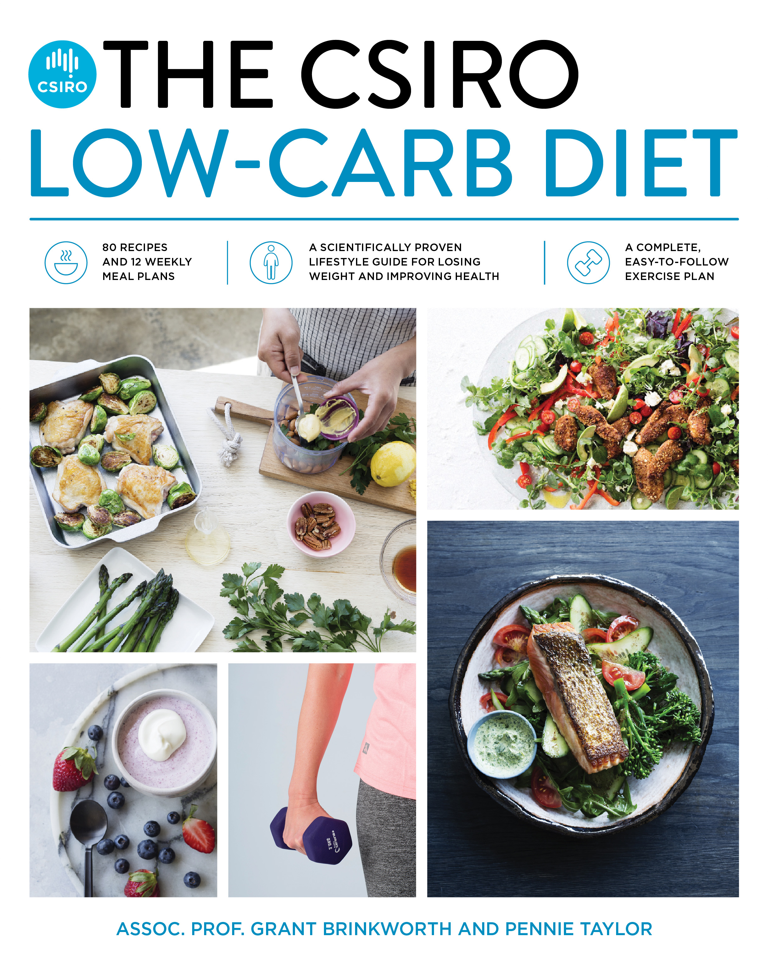 The CSIRO Low Carb Diet book cover