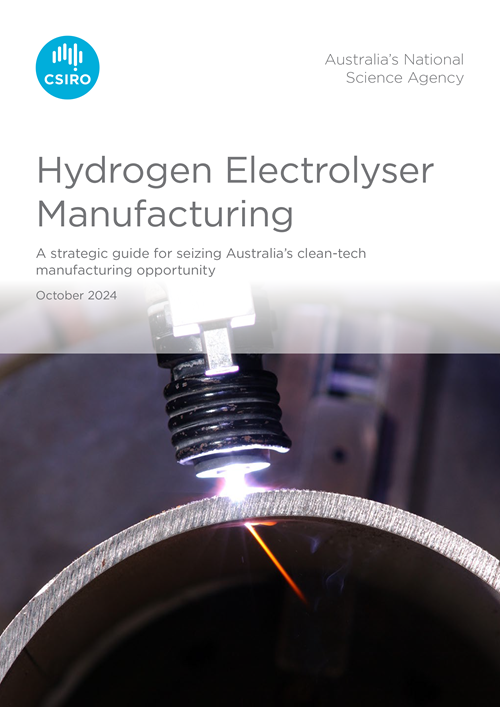 The Hydrogen Electrolyser Manufacturing report was released today.