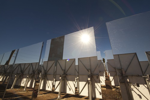 CSIRO's solar research facility in Newcastle.