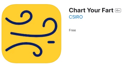 The free ‘Chart Your Fart’ phone app can be downloaded from Apple's App Store and Google Play. 