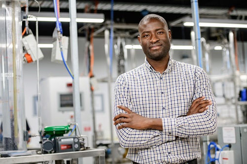 CQUniversity Senior Research Fellow for Hydrogen and Renewable Energy Dr Michael Opolot believes the collaboration between industry and academia is vital for the future of hydrogen projects