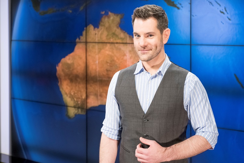 Photography of ABC Breakfast presenter, Nate Byrne