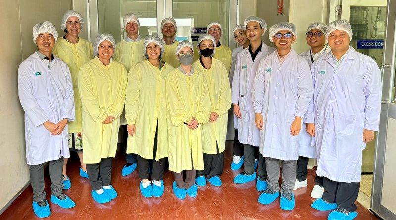 CSIRO researchers and Thai partners during a recent visit to Thailand