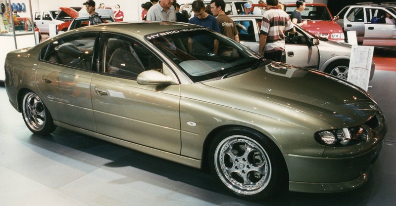 Holden's eCommodore  on display at the 2000 Sydney Motor Show 