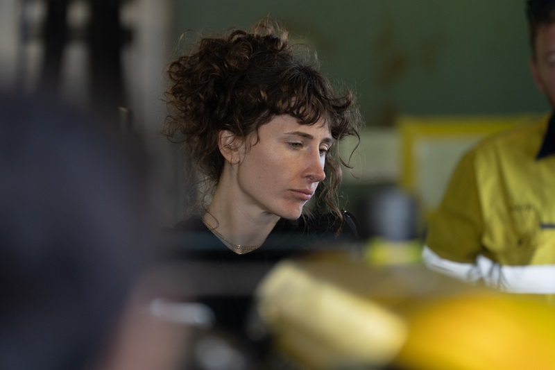 A close up portrait photo of a person.