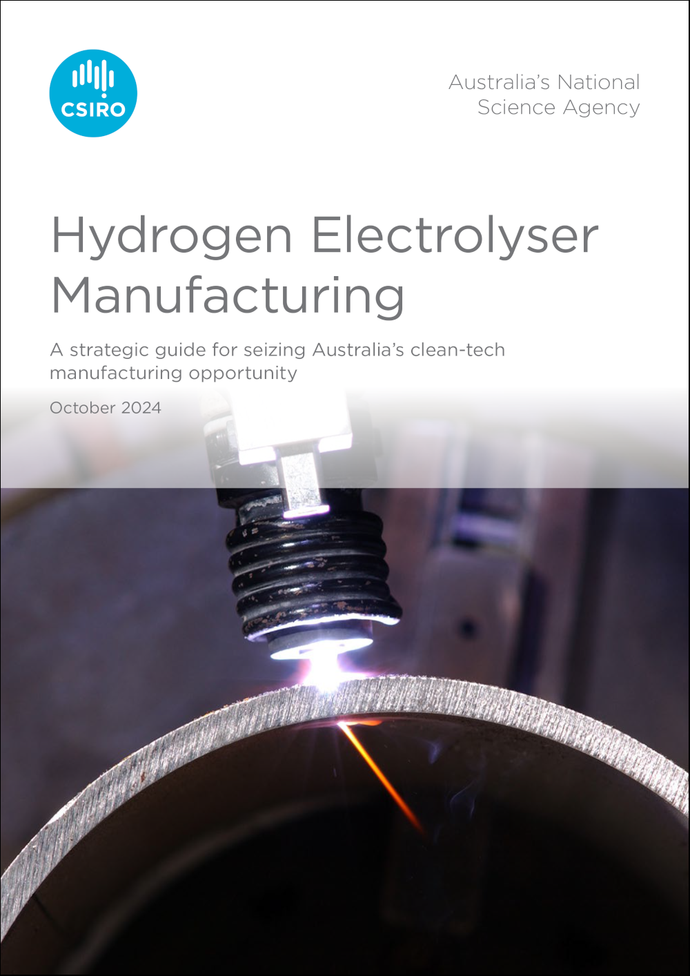 Hydrogen Electrolyser Manufacturing (HEM) report cover